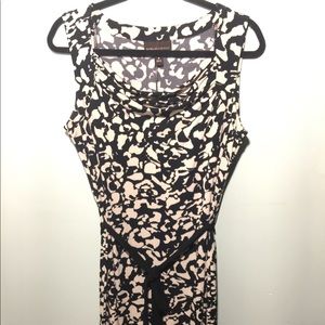 Black and white dress